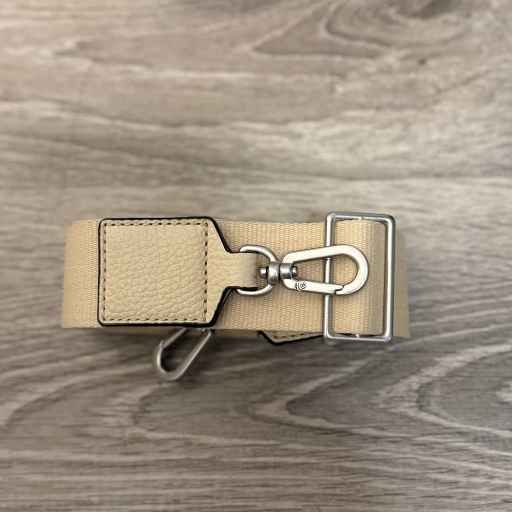 Tory Burch Thea Web Flap Crossbody - New Ivory - Picture 7 of 11